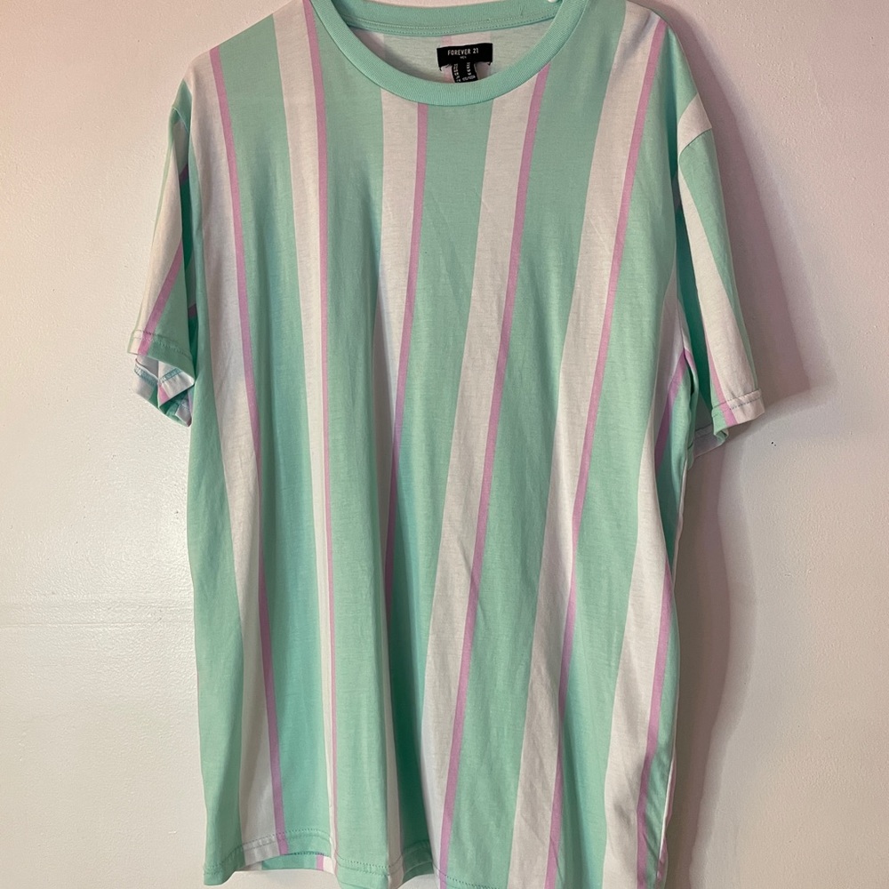 striped colored shirt forever 21